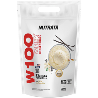 Imagem do produto Whey Protein Concentrado 100% W100 900G Refil Nutrata