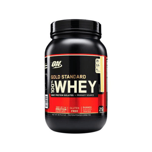 Imagem do produto Whey Protein Gold Standard Optimum Sabor Baunilha 2Lbs/907Gr