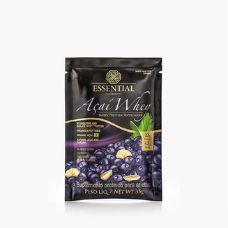 Imagem do produto Whey Protein Hidrolisado Açai Whey Essential Nutrition 12 Sachês De 35G