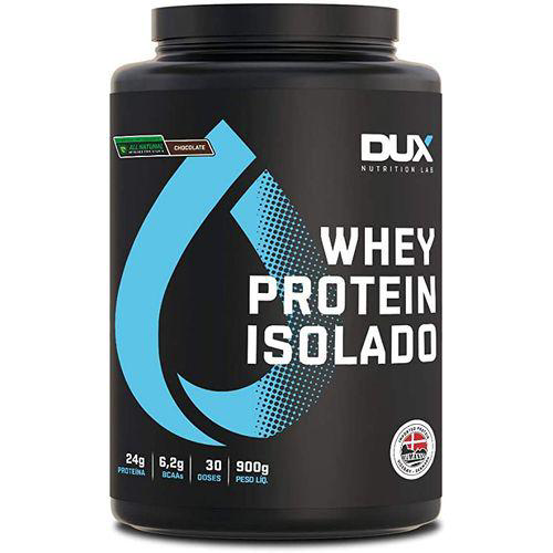 Whey Protein Isolado All Natural Pote 900G Baunilha Dux Nutrition
