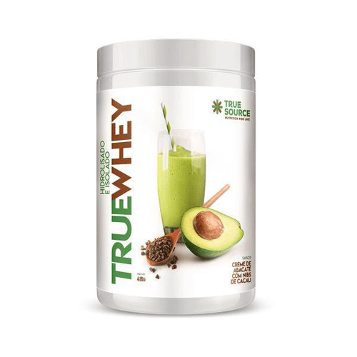 Imagem do produto Whey Protein True Whey Abacate Com Nibs De Cacau 418G True Source