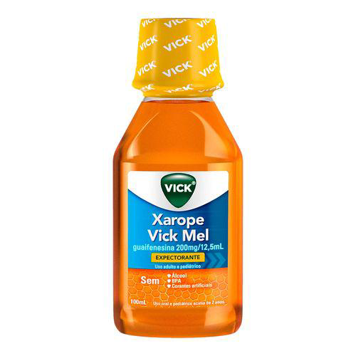 Xarope Vick Mel 16 Mg/Ml Com 120Ml