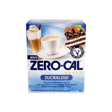 Zerocal - Sucralose Com 50 Envelopes