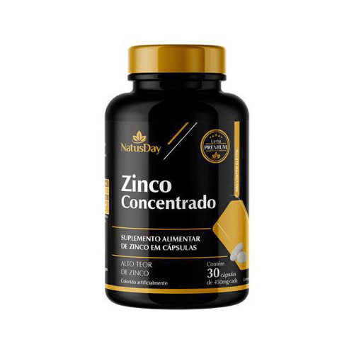 Zinco Concentrado 30Mg Com 30 Cápsulas