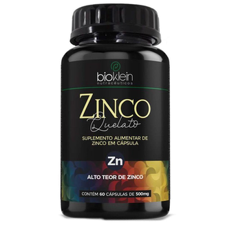 Imagem do produto Zinco Quelato Alto Teor 60 Cápsulas Bioklein