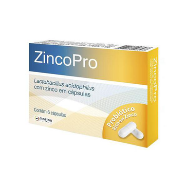 Zincopro 6 Capsulas