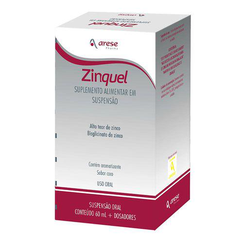 Zinquel Suspensão Oral Sabor Coco 5Mg/Ml 60Ml