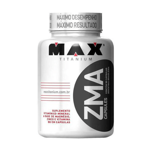 Zma Capsules Max Titanium Com 90 Cápsulas