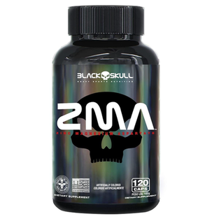 Zma Polivitamínico Zinco, Magnésio E B6 120 Tablets Black Skull