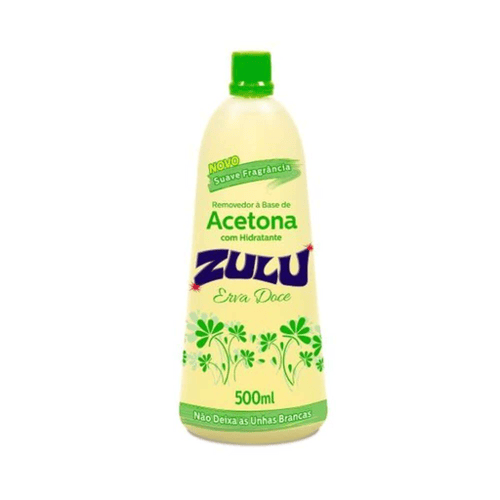 Imagem do produto Removedor De Esmaltes Zulu Erva Doce 500Ml